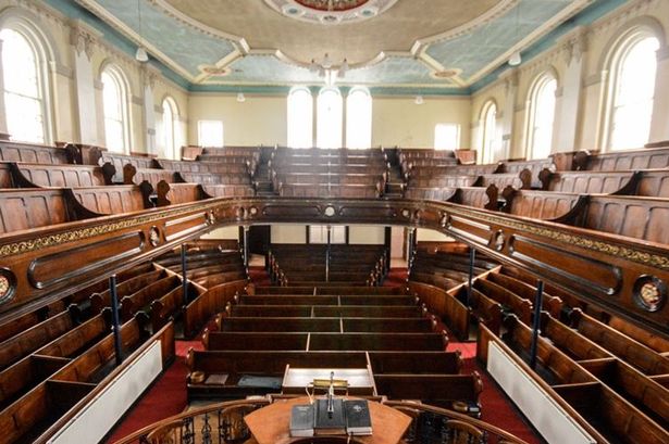This historic Bangor chapel is up for sale…and could be turned into a nightclub or restaurant