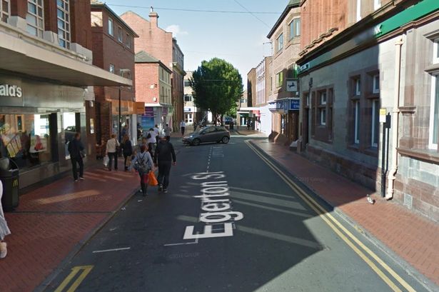 Police hunt driver who struck pedestrian and officer in Wrexham