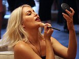Keira Maguire layers on the makeup at red carpet event