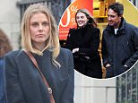 Donna Air shows off natural beauty on London's King's Road