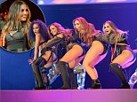 Little Mix flaunt their enviable figure in skimpy leotards