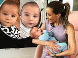 Rebecca Judd posts new pics of her twin sons Tom and Darcy