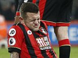 Bournemouth's Jack Wilshere suffers ankle injury