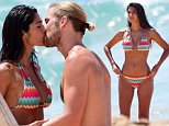 Home and Away's Pia Miller kisses George Mason on set