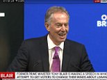 Tony Blair urges Remainers to block Brexit