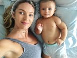 Candice Swanepoel shares shot of four-month-old baby Anacã