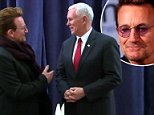 Bono praises Mike Pence at Munich Security Conference