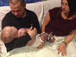 Parents share image of the moment their baby died
