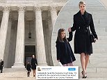 Ivanka Trump takes daughter Arabella to the Supreme Court