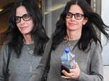 Courteney Cox shows off her stunning natural look in LA