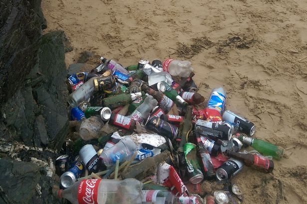 Gwynedd beach boss says Borth-y-Gest debris left by revellers worst so far