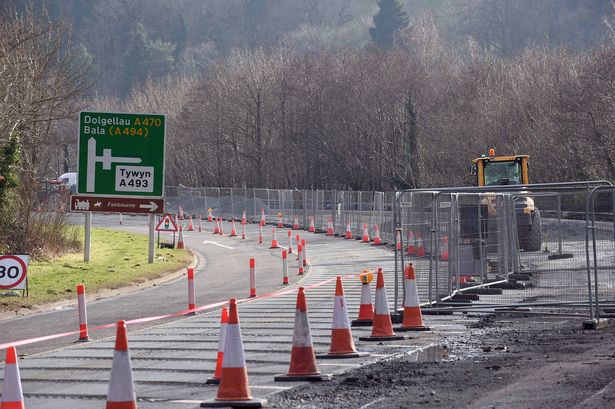 Work under way on dangerous Dolgellau A470/ A495 junction to increase safety
