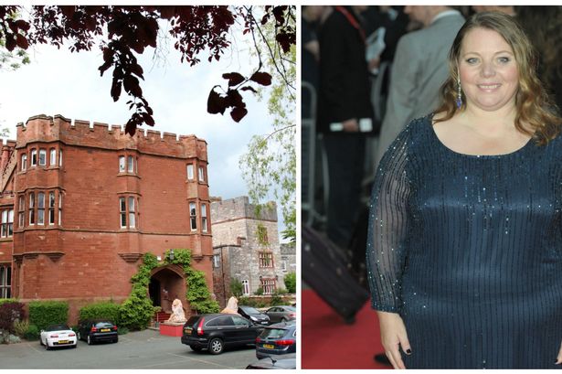 Actress Joanna Scanlan says growing up at Ruthin Castle was like 'a real-life Fawlty Towers'