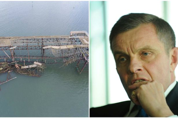 MP blames Colwyn Bay pier collapse on Conwy Council