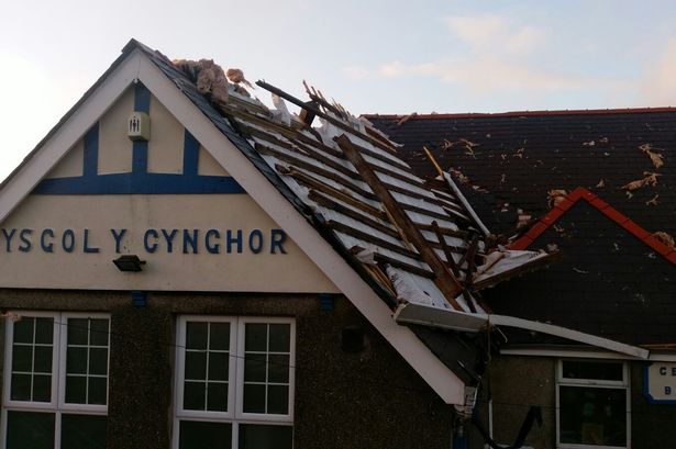 'Tornado-hit' Gwynedd school to hold auction to fund new furniture and equipment