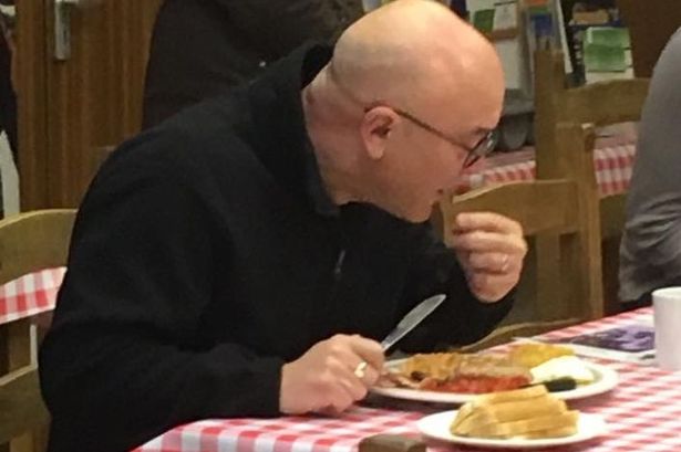 Masterchef's Gregg Wallace heads to industrial estate greasy spoon for fry-up