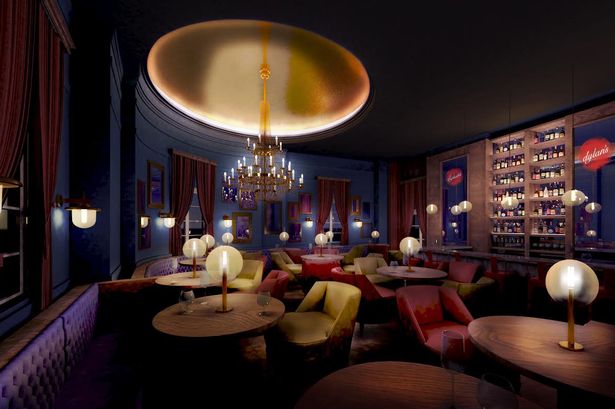 Dylan's release Washington Hotel cocktail lounge CGI image