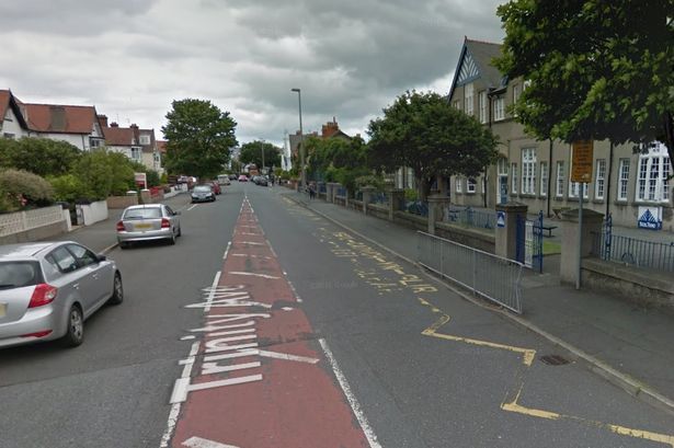 Attack outside Llandudno school 'leaves man with head injuries'