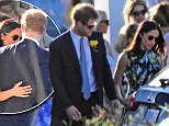 Meghan Markle and Prince Harry attend friend's wedding 