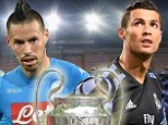 Napoli 0-0 Real Madrid, UCL live scores