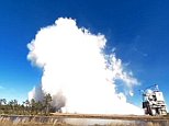 Nasa rocket test captured in 360-degree video
