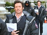 Hugh Jackman spotted on NYC set of The Greatest Showman
