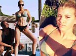 Sofia Richie shows off her toned physique