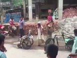 One-legged man attacks wheelchair-user with his crutch