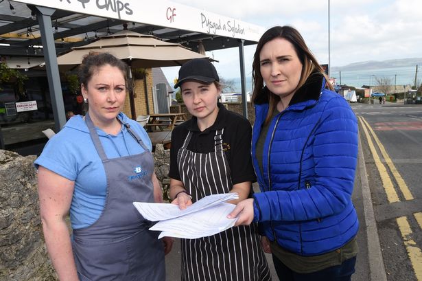 'Double yellow lines will put us out of business' say Benllech shopkeepers