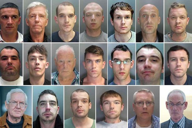 Locked up: The criminals jailed in North Wales in February 2017