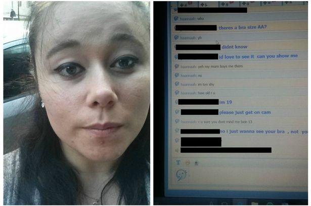 North Wales woman's horror at what happens when she poses as 13-year-old girl in chat room