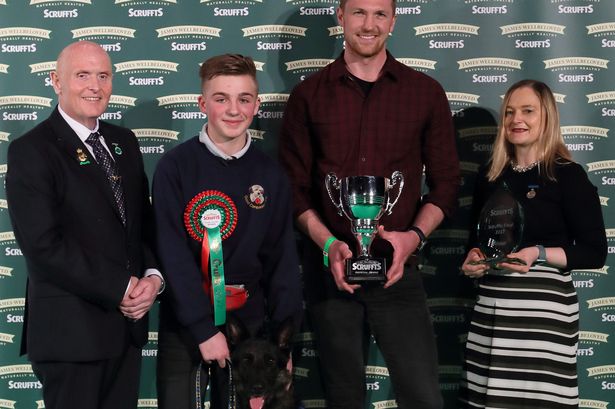 Crufts award joy for Prestatyn teenager and dog Biscuit