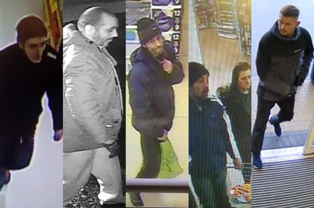 Caught on Camera: North Wales Police want your help to find these people