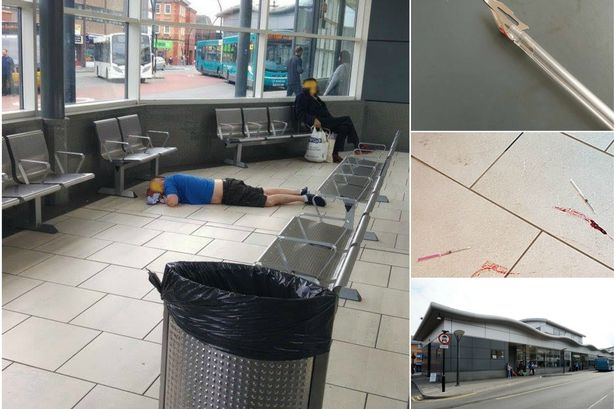 It's 'legal highs' not hard drugs being taken at Wrexham bus station, councillor claims