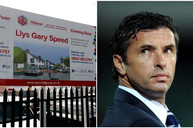 Flintshire's new Gary Speed housing development begins to take shape