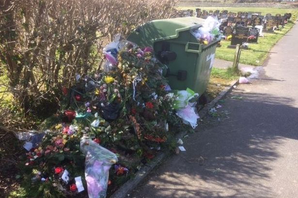 Holyhead cemetery bosses accused of 'lacking in respect' over rubbish-strewn graveyard
