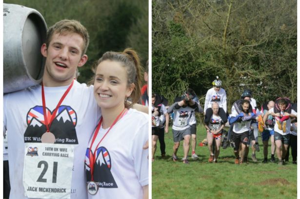 North Wales couple crowned UK wife carrying champions