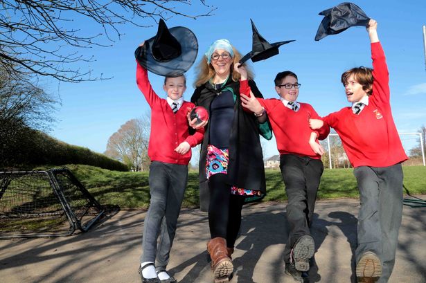 Muggle magic at Denbigh school in Harry Potter-themed day