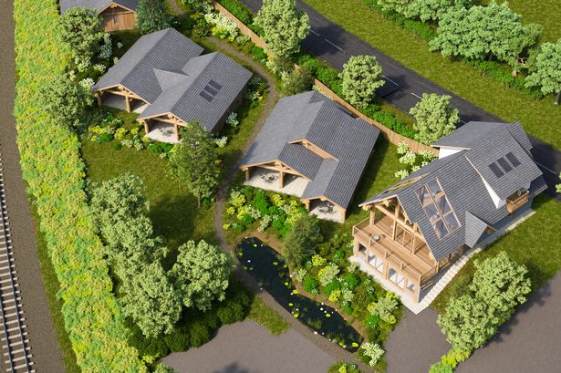 First pictures of Conwy Valley luxury lodge development