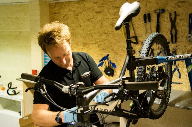 Downhill bike champion opens Llandudno shop dedicated to sport 'he loves'