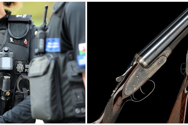 North Wales cop taken off firearms duty after blasting shotgun on A55