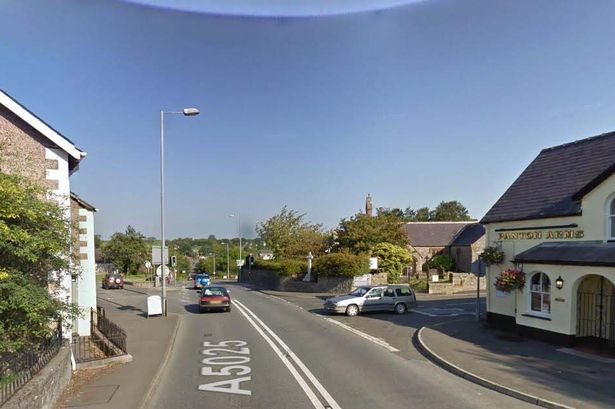 Anglesey road blocked after school bus window smashed and pupil rushed to hospital