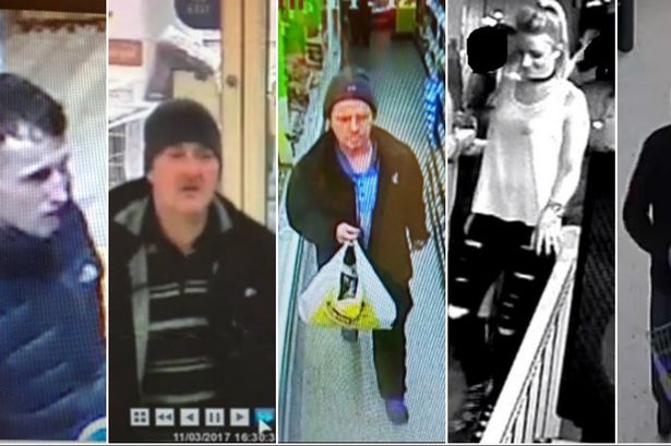 Caught on Camera: Can you help North Wales Police find these people?