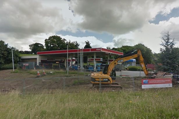 Man injured in industrial accident at former Mold petrol station site