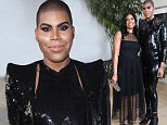 EJ Johnson shimmers while joined by mom at GLAAD Awards