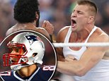 Patriots star Rob Gronkowski crashes Wrestlemania match