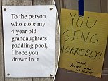 Hilariously passive aggressive notes from neighbours