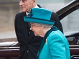 Queen and Duke of Edinburgh visit Leicester Cathedral