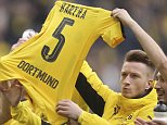 Borussia Dortmund pay tribute to Marc Bartra during match