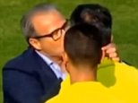 Club president given ban after pinching official's bum